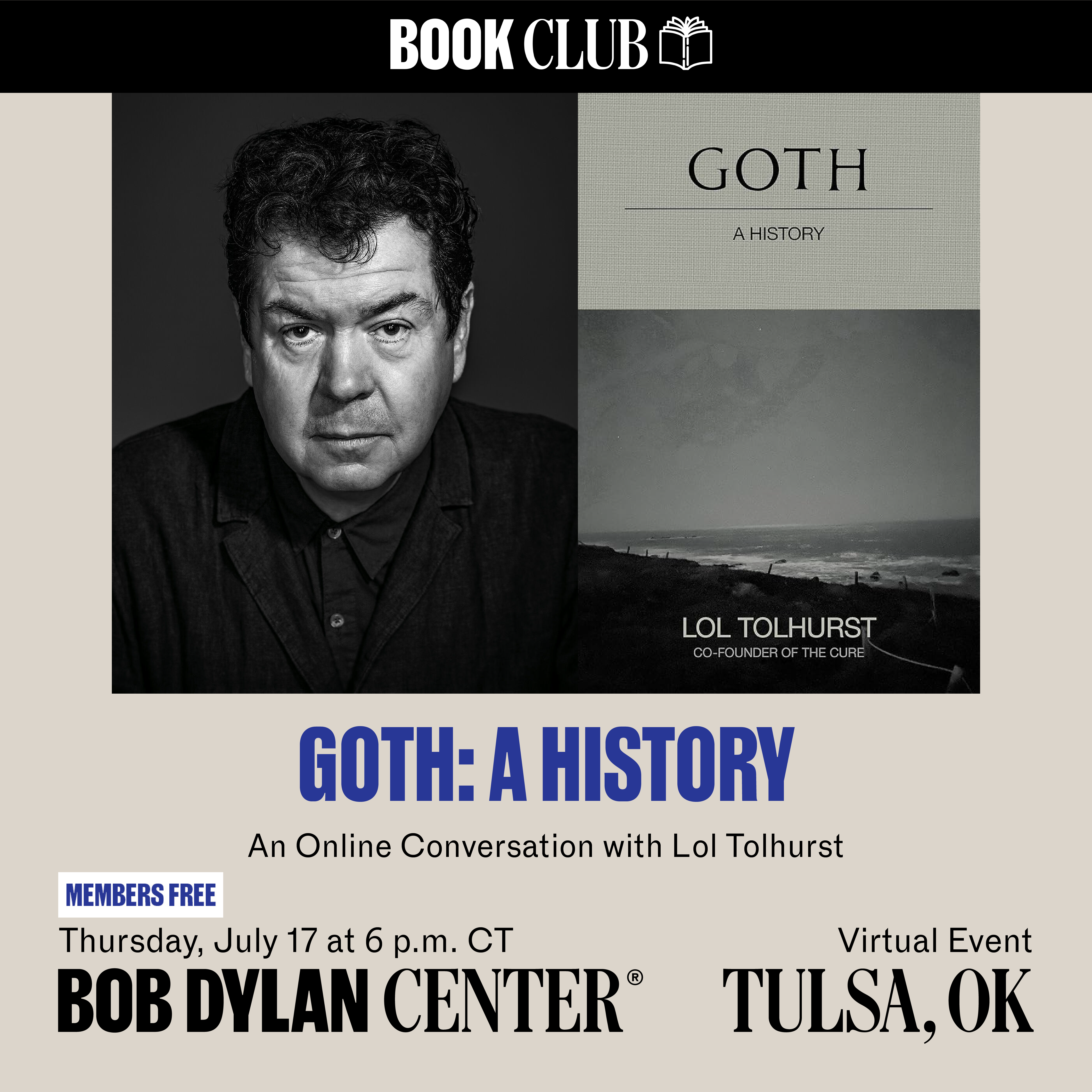 Bob Dylan Center Book Club: "Goth: A History"