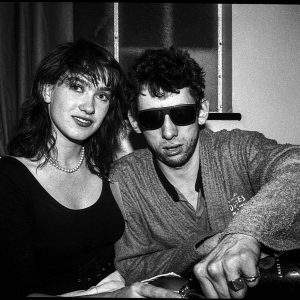 Shane MacGowan and Victoria Mary Clarke, 1988.